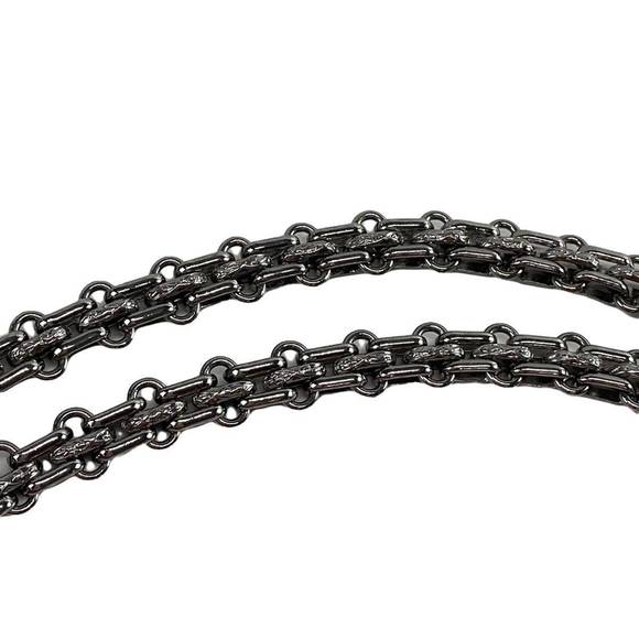 Chanel Mini Matelasse Mademoiselle Chain Double Flap Shoulder Bag Orange - Picture 12 of 16